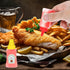 YUXIANLB 4Pcs 25ml Mini Ketchup Bottles, Small Condiment Squeeze Bottles with Sturdy Screw Cap, Portable Honey Sauce
