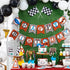 WERNNSAI Racing Car Party Decorations - 10PCS Funny Car Birthday Decoration Signs for Boys, Racing Car Theme Party