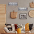 Jetec 2 Pcs Wooden Home Wall Signs, This is Us Wall Decor Family Plaque Rustic Wood Entryway Art (Gray)