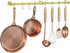 ROTHLEY Stainless Steel Hanging Pot Rack Hanger - 23.7 Inch Heavy Duty Pot Bar Rack