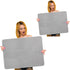 Hushee 2 Pack Extra Large Dish Drying Mat, 30 x 24 XL Microfiber Absorbent Pad for Countertop, Sink, Refrigerator