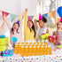 Norme Baby Shower Bottles 9.5 oz Plastic Bulk Baby Bottles for Shower Decorations (White, 24 Pcs)