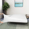 Box Spring Cover Queen Size, Jersey Knit & Stretchy Wrap Around Bed Skirt for Hotel & Home, White