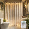 Patioman Waterproof LED Shower Curtain Lights - 72 Inch Fairy Lights for Bathroom,