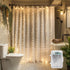 Patioman Waterproof LED Shower Curtain Lights - 72 Inch Fairy Lights for Bathroom,