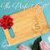 Personalized Small Monogrammed Engraved Cutting Board (S) - 9x6 Customized Bamboo Kitchen Gift