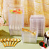150 Pack 5oz 50, DI QIU REN Plastic Dessert Cups with Mini Gold Spoons and Lids, Clear Yogurt Parfait Cups Serves