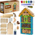SparkJump Premium Bug Hotel Kit for Kids Easy Wood Craft Kits for