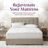 7-9 inches CirclesHome Crib Size Mattress Pad Pillow Top - Double Puff Fleece Top Down Alternative Mattress Protector