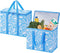 VENO 2 Pack Insulated Cooler Bag, Reusable Grocery Shopping Bag for Food Delivery,