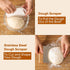 Sourdough Bread Proofing Basket Banneton Bowl with Liner, Handmade Quality Round Indonesian Rattan Baking Supplies