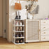 5-Tier Closet, 13 SEE SPRING Stackable Shoe Rack Organizer Plastic Shoe Storage Shelf for Entryway, Bedroom Holds Size