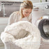 4x5.9 OLANLY Area Rugs for Living Room Bedroom, Machine Washable ft Soft Fluffy Shaggy Bedside Rug, Indoor Floor Carpet