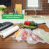 Vacuum Sealer Bags Rolls 2-Pack 11"X50', Commercial Grade BPA Free Double Sides Textured Vacuum Seal Bags