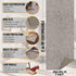 3' 11' 1/4 Inch Ottomanson x Non-Slip Rug Pad Gripper Thick Dual Surface Felt + Rubber Gripper - Safe for All Floors