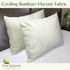 Four Seasons Essentials Body Size Waterproof Pillow Protector, Natural Viscose Bamboo Pillow Covers, Hypoallergenic