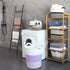 20 14 inches, Sea Team Large Size Cotton Rope Woven Storage Basket with Handles, Laundry Hamper, Fabric Bucket, Drum