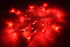 Karlling Battery Operated Fairy Lights, 13ft LED Twinkle String Lights for Indoor/Outdoor Decor (Red)