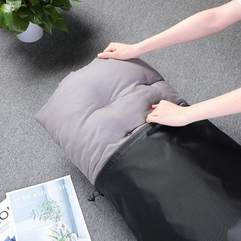 Jumbo Rug Storage Bag for Rugs up to 6 x 9 Ft, Large Nylon Drawstring, 20 x 92 Inch