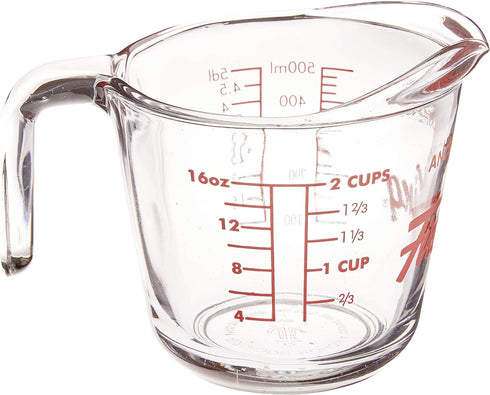 Anchor Hocking Fire-king Glass Measuring Cup, 16 Oz