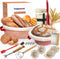 Sourdough Starter Kit, Banneton Bread Proofing Basket, Sourdough Bread Baking Supplies with