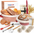 Sourdough Starter Kit, Banneton Bread Proofing Basket, Sourdough Bread Baking Supplies with