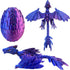 Extra Large Dynamic 3D Printed Dragon Egg with Dragon InsideOpen and Close