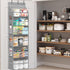 STORAGEIDEAS 6 12 2-Pack Closet Over Door Organizer with Extra Large Pockets Side Pockets, Sturdy Rack, Hanging Storage