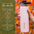 22oz, The Tea Spot Steepware Tea Tumbler and Thermos, Tea Bottle with tea infuser for loose leaf tea or iced coffee