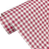 Yifely Red Holiday Gingham Drawer Paper, Self-Adhesive Shelf Liner, Makeup Cabinet Decor, 17.7 Inch by 9.8 Feet