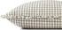 Loloi Dinah Pillow, 18'' x 18'' Cover with Poly, Ivory/Black Decorative Cushion