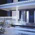 Bushes,100LED 5ftx5ft LED Christmas Net Lights Outdoor Christmas Decorations for Connectable Green Wire Net Christmas
