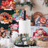 LemonRoad 17 4th Countertop Summer(Fresh) Pcs Holiday Interchangeable Kitchen Paper Towel Holder Wooden Sunflower