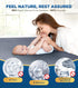 Premium 100% Waterproof Cal King Mattress Protector, Breathable Cooling 3D Air Fabric Cover, Hypoallergenic, 8-21''