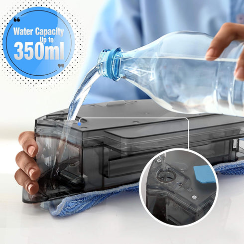 PURE CLEAN Robot Vacuum Wet Mop Accessory Kit - for Pyle PUCRC455 Digital Smart Robot Cleaning Vacuum - PRTPUCRC4558 by PURE CLEAN