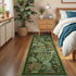 2x6 GarveeHome Jungle Rug Kitchen Runner Rug Non Slip Washable Runners for Hallways, Animal Print Runner Rugs