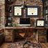 11x14 8.5x11 14 11 Diploma Frames with Blue Mat, Fits Degree Certificate Document, x Walnut Color Frame with Plexiglass