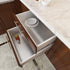 CRE8TIVE Stainless Steel Contact Paper, 12"x80" Metallic Silver Wallpaper, Peel and Stick Waterproof for Kitchen