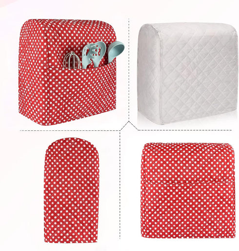 Kitchen Aid Mixer Cover: Compatible with 6-8 Quart Kitchenaid/Hamilton Mixers, Pioneer Woman Stand Mixer Accessories