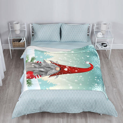 320GSM Cozy 2, 80"x60") Christmas Gnomes Throw Blanket, Xmas Gifts Blanket, Fluffy Soft Warm Plush Lightweight
