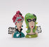 Fine Porcelain Dollymama's Lady Perfection-Spicy Salt and Pepper Shaker, 4-7/8" H
