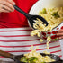 Silicone Cooking Spoon 4 Pack - Nonstick Kitchen Spoons for Cooking, Slotted and Solid Serving Spoon, Heat Resistant