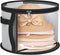 AOODA Oversized Clear Hat Storage Bag for Women, Holds up to 7 Caps, Cowboy Hat Organizer with Carrying Handles