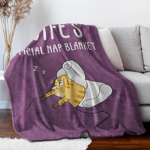 60"X 50" SteadStyle Mothers Day Blanket Gifts for Wife from Husband, Wife Birthday Gift Ideas, Wedding Anniversary