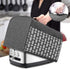 Yarwo 2 Slice Toaster Cover - With Pockets and Top Handle, Nylon Toaster Cover Fits for Most Standard 2 Slice Toasters,