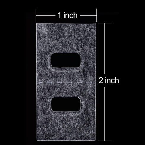 TOODOO Vertical Blind Repair Tabs, Vertical Blind Vane Saver, Clear, 30