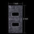 TOODOO Vertical Blind Repair Tabs, Vertical Blind Vane Saver, Clear, 30