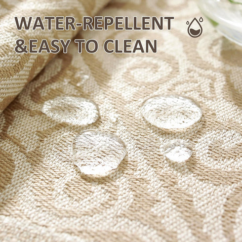 Set 4,Waterproof Placemats of Placemat with Tassel Fringe,Boho Placemats for Coffee Table Western Restaurant