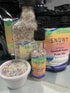 Rimming, (8 Snowy River Pride Mix Cocktail Sugar - Vibrant Naturally Colored Rainbow Sugar for Cocktail Baking