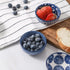 Selamica Ceramic Mini Dipping Bowls Set of 6, 3 inch Soy Sauce Dishes for Side Dishes, Appetizers, Vintage Blue